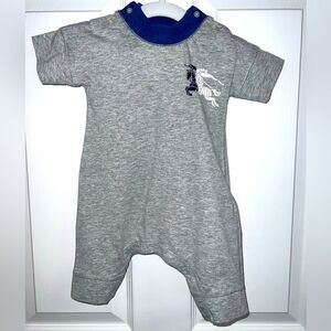 BURBERRY BABY COTTON JUMPSUIT 6M